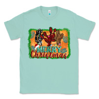 Seafoam merry christmas cactus Classic Tee - Jasminsmagicworld