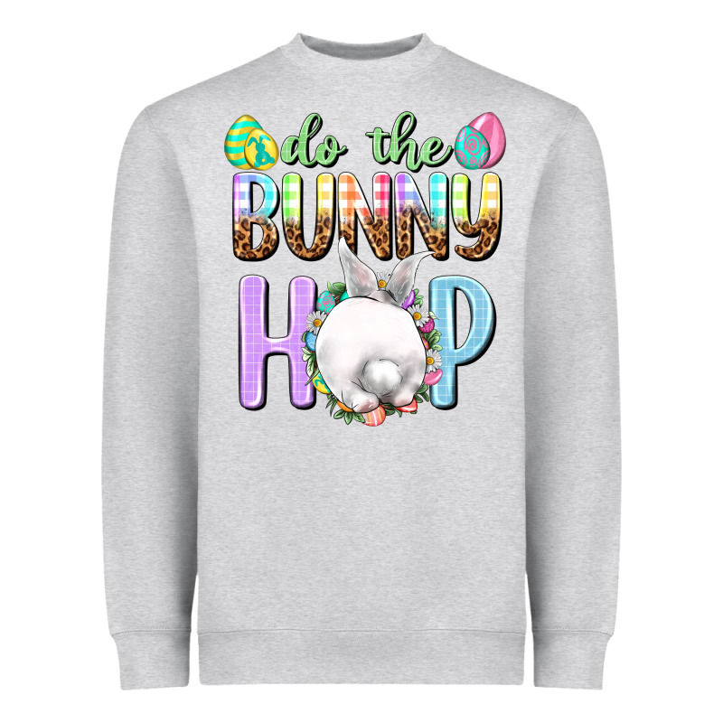Do The Bunny Hop Easter Day Heavyweight Sweatshirt by HowdyJamesFarm | Teevron