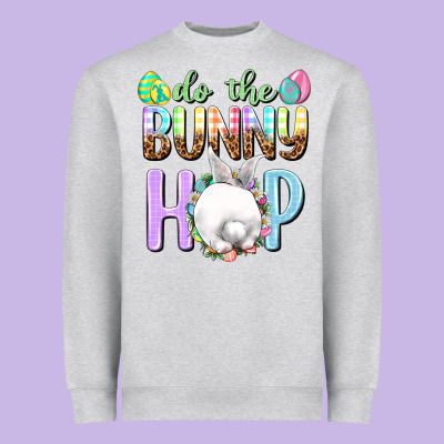 Do The Bunny Hop Easter Day Heavyweight Sweatshirt Designed By Howdyjamesfarm