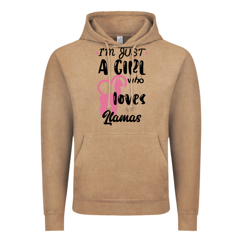 Just A Girl Who Loves Llamas I Love Llamas Vintage Hoodie by Bettercallsaul | Teevron