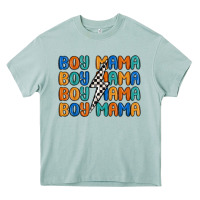 Arona boy mama lightning bolt Heavy Core Tee - MaliasSmallBusiness