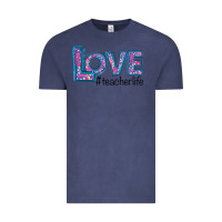Vintage Denim love teacher life Vintage Tee - Bettercallsaul