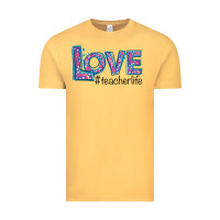 Vintage Mustard love teacher life Vintage Tee - Bettercallsaul