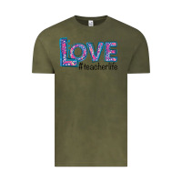 Vintage Olive love teacher life Vintage Tee - Bettercallsaul