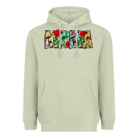 Matcha floral animal print mama Heavyweight Hoodie - CowhideDigitalArt