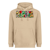 Floral Animal Print Mama Heavyweight Hoodie | Teevron