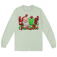 Matcha love christmas santa Long Sleeve Tee - texasbilliewilder
