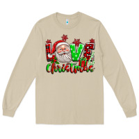 Mushroom love christmas santa Long Sleeve Tee - texasbilliewilder