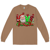 Toasted Coconut love christmas santa Long Sleeve Tee - texasbilliewilder