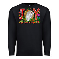 Black joy to the world Premium Sweatshirt - CowhideDigitalArt