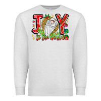 Joy To The World Premium Sweatshirt | Teevron