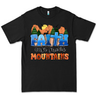 Black faith can move mountains Premium Tee - MaliasSmallBusiness