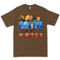 Cacao faith can move mountains Premium Tee - MaliasSmallBusiness