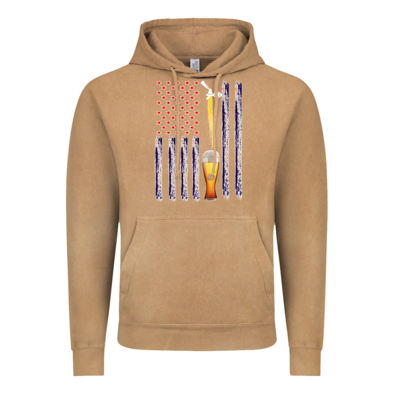 American Flag Beer Vintage Hoodie by Bettercallsaul | Teevron