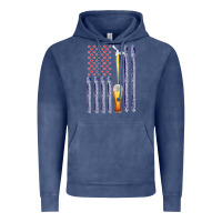 Vintage Denim American Flag Beer Vintage Hoodie - Bettercallsaul