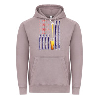 Vintage Zinc American Flag Beer Vintage Hoodie - Bettercallsaul