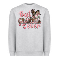 Heather Grey Best Grandma ever Mother's Day Heavyweight Sweatshirt - CowGirlArtShop