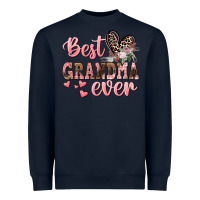 Navy Best Grandma ever Mother's Day Heavyweight Sweatshirt - CowGirlArtShop