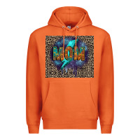 Carrot Leopard mom Premium Hoodie - FaDigitalArtStudio