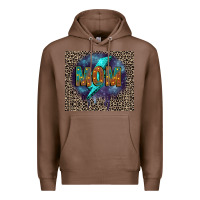 Chestnut Leopard mom Premium Hoodie - FaDigitalArtStudio