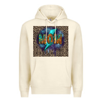 Sandshell Leopard mom Premium Hoodie - FaDigitalArtStudio