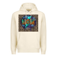 Tofu Leopard mom Premium Hoodie - FaDigitalArtStudio