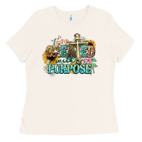 Bone created with a purpose Ladies Tee - NancyCooperArtShop