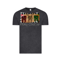 Vintage Black Merry Christmas Teeth Vintage Tee - Bettercallsaul