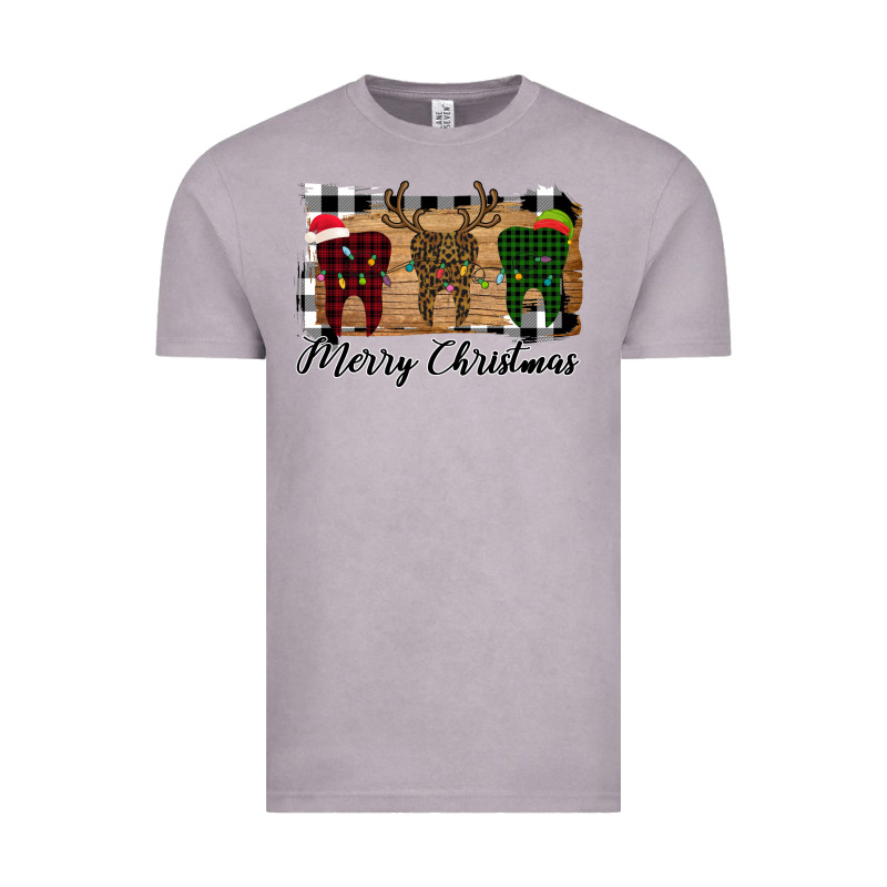 Merry Christmas Teeth Vintage Tee by Bettercallsaul | Teevron