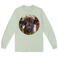 Matcha Western Christmas Calf Long Sleeve Tee - RanaPortraitStore
