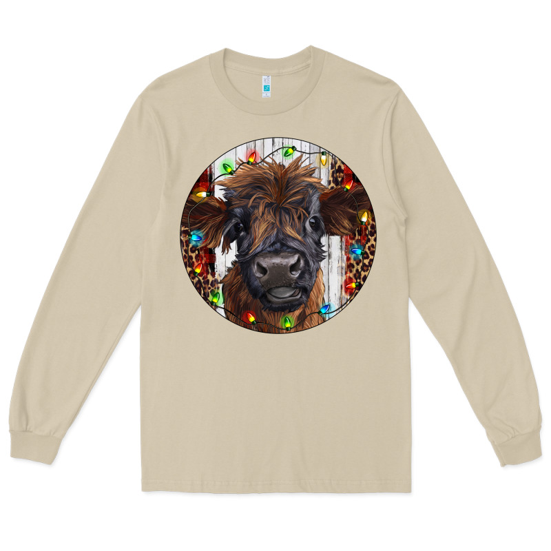 Western Christmas Calf Long Sleeve Tee by RanaPortraitStore | Teevron