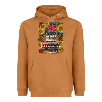 Meerkat Western God Bless America 4th of July Heavyweight Hoodie - LillyAllenDesigns