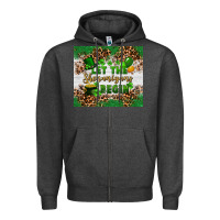 Charcoal Heather Let the shenanigans begin Zipper Hoodie - FaDigitalArtStudio