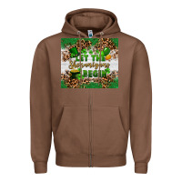 Chestnut Let the shenanigans begin Zipper Hoodie - FaDigitalArtStudio