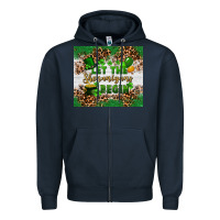 Navy Let the shenanigans begin Zipper Hoodie - FaDigitalArtStudio