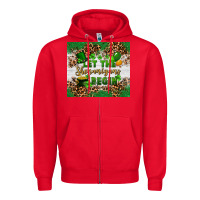 Red Let the shenanigans begin Zipper Hoodie - FaDigitalArtStudio