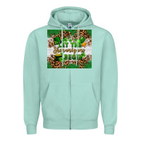 Seafoam Let the shenanigans begin Zipper Hoodie - FaDigitalArtStudio