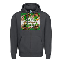 Smoke Let the shenanigans begin Zipper Hoodie - FaDigitalArtStudio