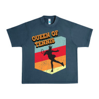 Midnight Navy Queen Of Tennis Urban Heavy Tee - Bettercallsaul