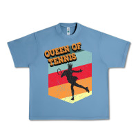 Pebble Blue Queen Of Tennis Urban Heavy Tee - Bettercallsaul