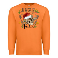 Carrot jingle bell rock black Premium Sweatshirt - CowhideDigitalArt