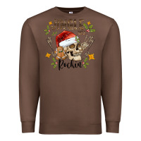 Chestnut jingle bell rock black Premium Sweatshirt - CowhideDigitalArt