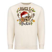 Sandshell jingle bell rock black Premium Sweatshirt - CowhideDigitalArt