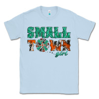 Dusty Blue small town girl western windmill Classic Tee - Jasminsmagicworld