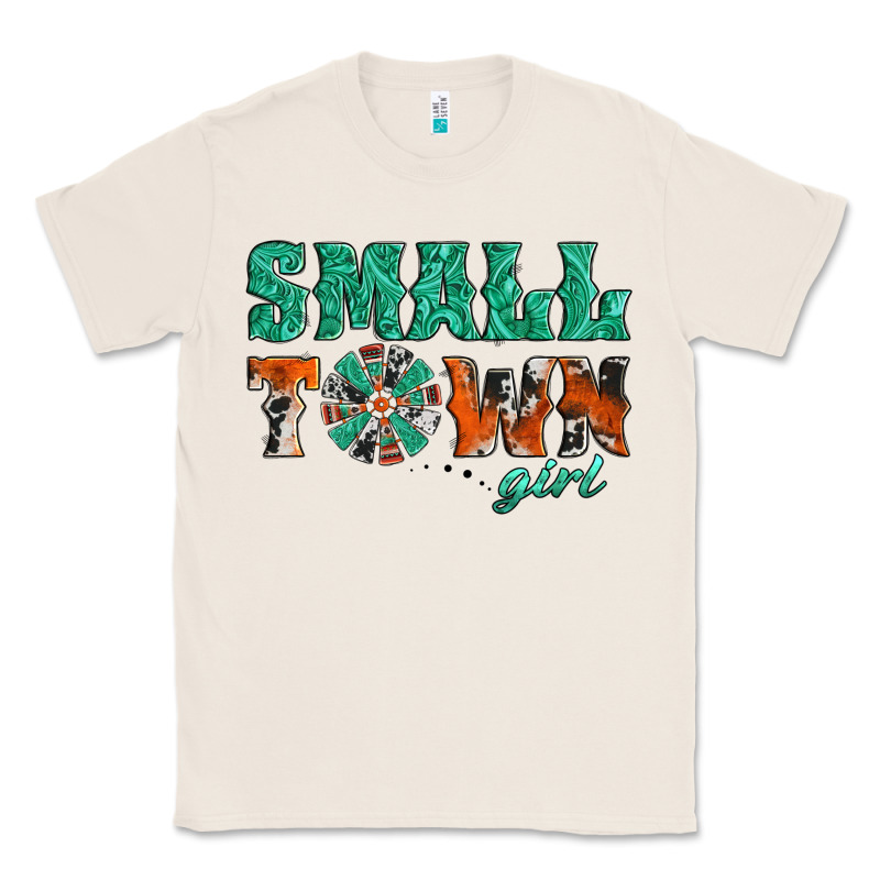 Small Town Girl Western Windmill Classic Tee by Jasminsmagicworld | Teevron