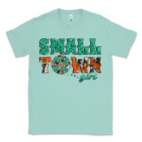 Seafoam small town girl western windmill Classic Tee - Jasminsmagicworld