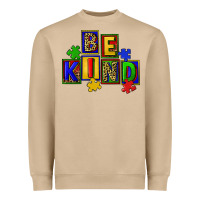 Mushroom Be kind Heavyweight Sweatshirt - CowGirlArtShop