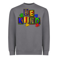 Storm Be kind Heavyweight Sweatshirt - CowGirlArtShop