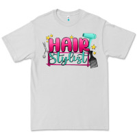 Dove Grey hair stylist Premium Tee - MaliasSmallBusiness