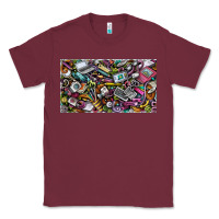 Burgundy 6bxva8dmzvnj8kavrqzzmp Classic Tee - chombo